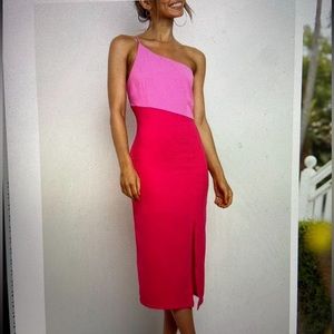 Toperth One-Shoulder Cocktail Dress